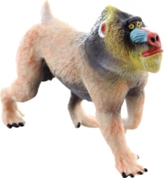 Plastfigur af mandril 10 cm