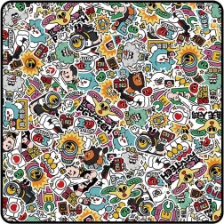 Beskyttelsesetui PGYTECH Størrelse S (Pop Collage)