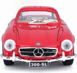 Mercedes Benz 300SL Rød Metalmodel 1:24