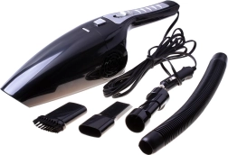 Håndholdt poseløs bilstøvsuger 12V - sort