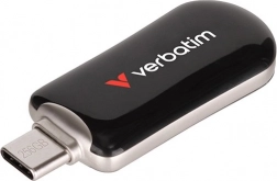 USB‑C flashdrev VERBATIM Plectra 128 GB (100 MB/s) sort
