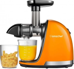 Langsom saftpresser AMZCHEF orange