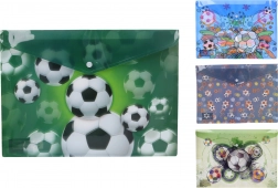 Mappe med trykknap 35,8 × 26 cm – bold