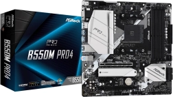 ASRock B550M Pro4 – microATX bundkort til AMD Ryzen