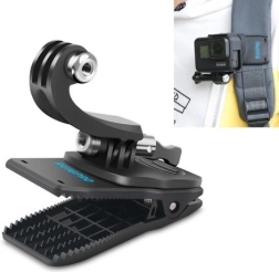 Drejeligt klipbeslag 360° RUIGPRO til actionkameraer og DJI Osmo Action