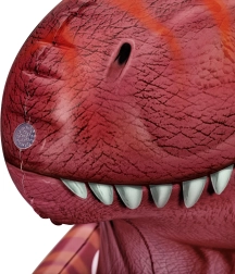 Oppustelig vanddinosaur – have-sprinkler til børn
