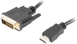 Lanberg HDMI til DVI-D dual link-kabel 1,8 m sort