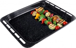 Emaljeret dyb bageplade 45,5 × 36 × 5 cm