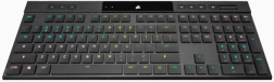Trådløst mekanisk tastatur Corsair K100 RGB Air Ultra Tynd Cherry MX