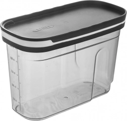 Beholder til tørvarer med dispenser 1,25 l