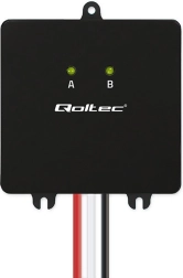 Spændingsbalancer 24 V til 2×12 V batterier, 5 A, LiFePO4, AGM, GEL