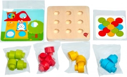 Farverig mosaik med store pinde LUCY & LEO