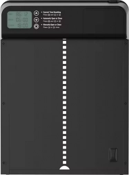 Automatisk hønselem med timer - sort