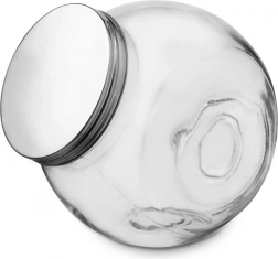 Glasbeholder til madvarer 3 l med skruelåg