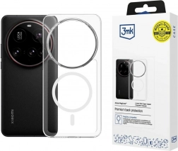 Gennemsigtigt magnetisk Armor MagCase etui til Xiaomi 15 Ultra