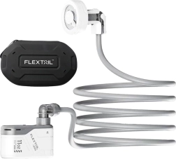 Bærbar bruser Flextail Max Shower hvid