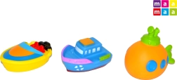 Sæt med gummibåde til babyer, 3 stk.