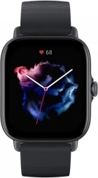 smarte ur amazfit gts 3 grafitsort