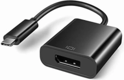 USB‑C til DisplayPort-adapter, sort
