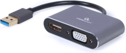USB 3.0‑adapter til HDMI og VGA