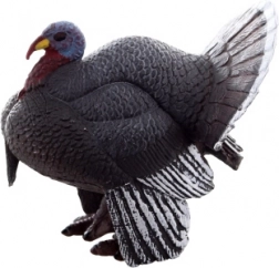 Plastfigur af en kalkun