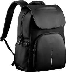 XD DESIGN Soft Daypack – sort byrygsæk til 16'' laptop