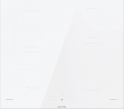 GORENJE induktionskogeplade, hvid, 4 zoner, BigZone 23 cm og PowerBoost