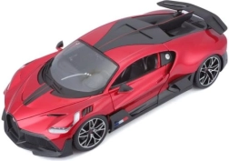 Bburago Bugatti Divo 1:18 – metalbilmodel, rød