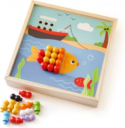 Træmosaik Strand BIGJIGS TOYS