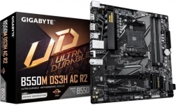 Gigabyte B550M DS3H AC R2 microATX bundkort AM4