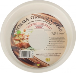 Rund bageform 26 cm Caffe Creme