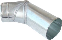 V-bøjning 80 mm af galvaniseret stål