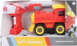 Fjernstyret skrue-tog med lyde