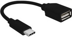 USB-C-adapter (han) til USB-A (hun) USB 2.0