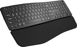 trådløst ergonomisk tastatur NATEC Porifera med Bluetooth og 2,4 GHz