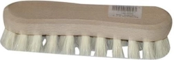 Håndholdt gulvbørste 16 cm, træ med PP-fibre