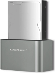 Qoltec dockingstation til HDD/SSD 2,5"/3,5" SATA med USB 3.0