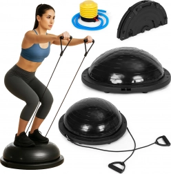 Balancerings-halvkugle med elastikker og fodpumpe ModernHome