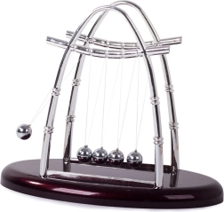 Newtons vugge XL – anti-stress borddekoration (5 kugler)