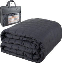 Tyngdedyne Ruhhy 150 × 200 cm, 6 kg, grå