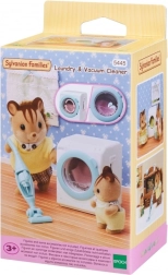 Sylvanian Families vaskemaskine og støvsuger – tilbehør til dukkehus