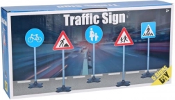 Sæt med trafikskilte til børn 81 cm – 5 stk.