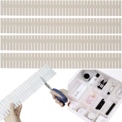 Plastopdelt organisator til skuffe 4 stk