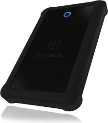 ekstern boks til 2,5" disk ICY BOX med USB 3.0 og silikonecover