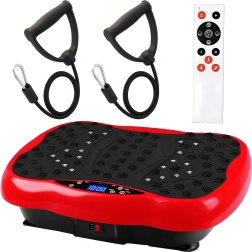 Vibrationsplatform Vibro Slim rød