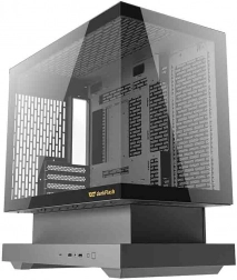 Computerkabinettet Darkflash F1 sort med 6 ARGB-blæsere