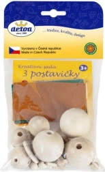 Detoa kreativt sæt – træfigurer til kreativt arbejde