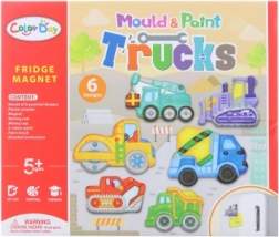 Fremstilling af magneter – byggemaskiner kreativt sæt