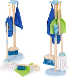 Træsæt til rengøring for børn, 7 dele, ECOTOYS