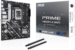 Bundkort ASUS PRIME H810M-A WiFi mATX med USB‑C og DDR5